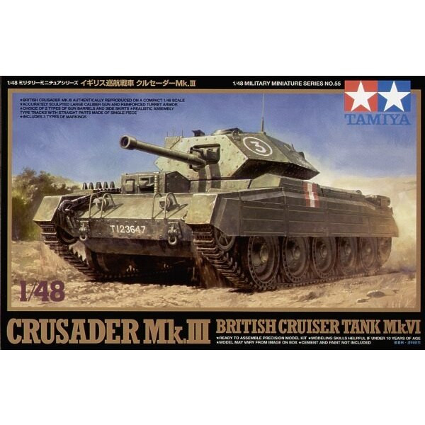 Tamiya Crusader Mk III British Cruiser Tank Mk VI Megamakett Hu