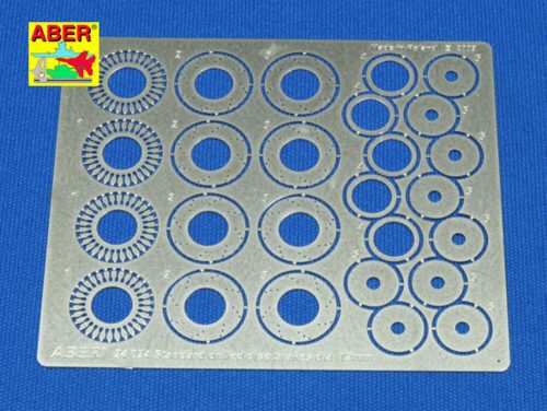 Aber Models - Standard drilled discs 12mm