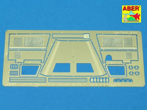 Aber Models - Sd.Kfz.11-Vol.2-additional set-engine overlay