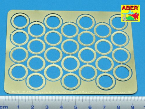 Aber Models - Rings between road wheels for Pz.III and Stug.III