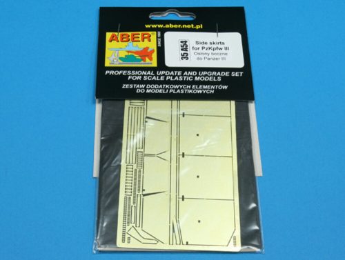 Aber Models - Side skirts for Pz.Kpfw III