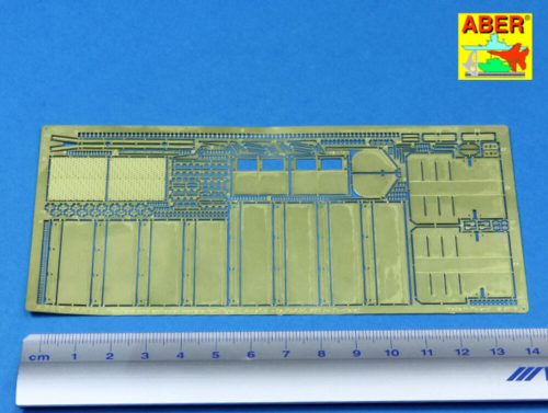 Aber Models - Fenders and exhaust covers for Tiger I (for early model in Africa)