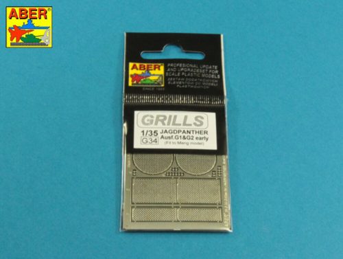 Aber Models - Grilles for Jagdpanther Ausf.G1 early (Meng)