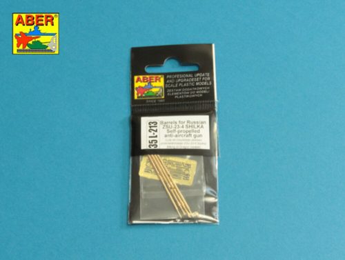 Aber Models - Barrels for Russian ZSU-23-4 Shilka Self-propelled AA gun