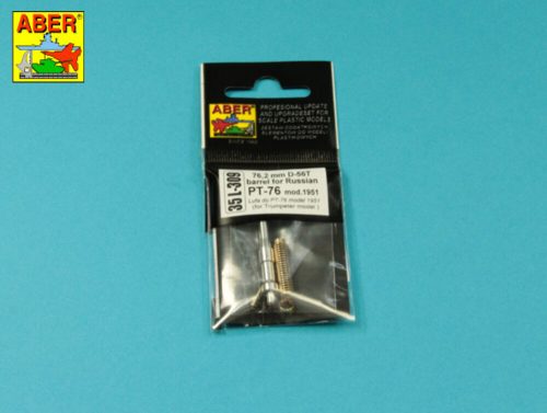 Aber Models - 76,2 mm D-56T barrel for Russian PT-76 mod.1951