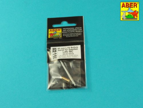 Aber Models - Bofors 40mm L/70 for Swedish LvKv 90C (Hobby Boss)