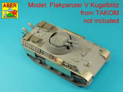 Aber Models - German 3CM Flak 103 two barrels for Kugelblitz tanks