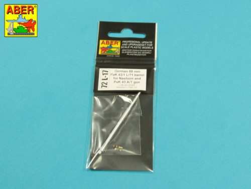 Aber Models - German PaK43/1 gun barrel for Nashorn