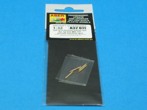 Aber Models - 4 barrel tips for MG 131