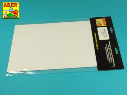 Aber Models - Polystyrene plates 195 x 315 x 0,75 mm x 3 pcs.