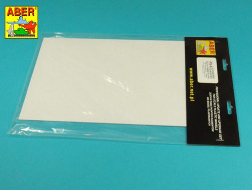 Aber Models - Polystyrene plates 195 x 315 x 2,00 mm x 1 pcs.