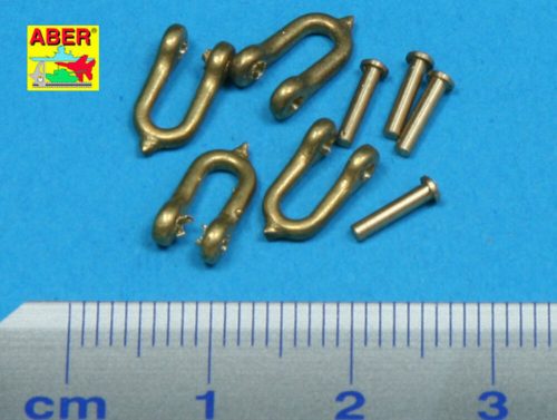 Aber Models - Early model shackle for Pz.Kpfw.VI Tiger Ausf B x 4 pcs