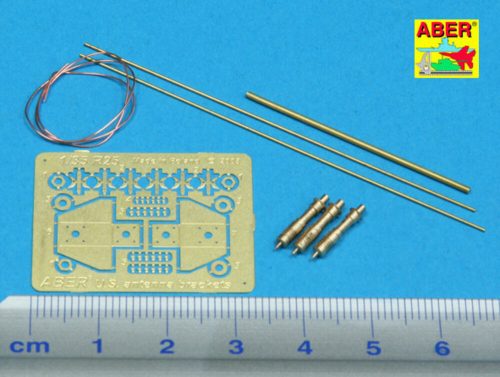 Aber Models - US antenna & brackets