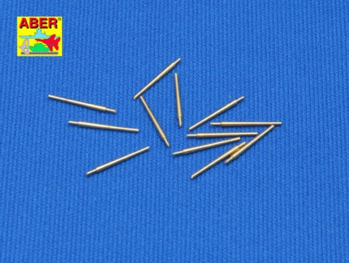 Aber Models - 12 pcs 127 mm long barrels for Japan ships