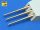 Aber Models - Set of 9 pcs 406 mm long barrels North Carolina