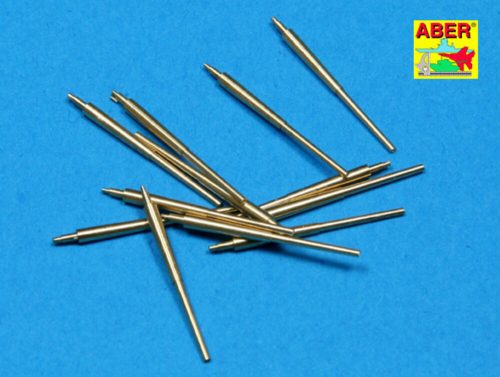 Aber Models - 12 pcs 150 mm barrels for Bismarck