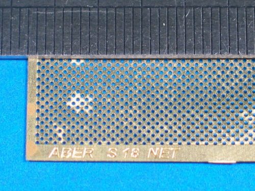 Aber Models - Nets and drilled plates ( 18 models -80x45mm )