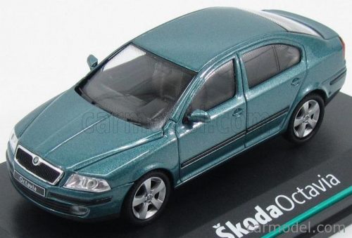 ABREX - 1:43 Skoda Octavia II (2004) - Green Island Metallic - Abrex