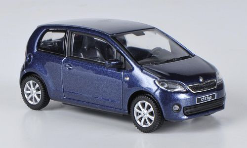 Abrex - Skoda Citigo, dunkelblau, 2012, 1:43