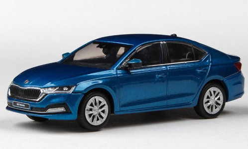 Abrex - Skoda Octavia IV, blau, 2020, 1:43