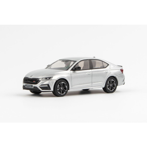 ABREX - 1:43 Skoda Octavia IV RS (2020) - Silver Brilliant Metallic - Abrex