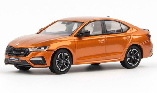 Abrex - Skoda Octavia IV RS, orange, 2020, 1:43