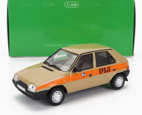 ABREX - SKODA FAVORIT 136L SPOJE PRAHA 1988 LIGHT BROWN