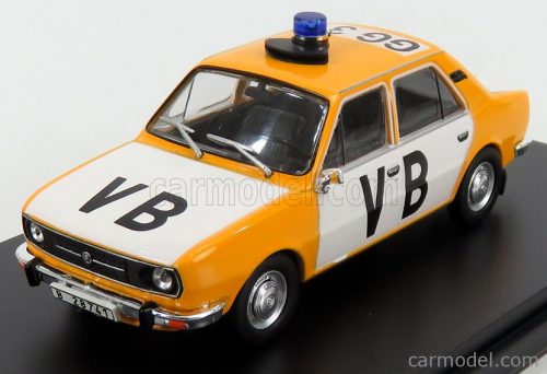 Abrex - Skoda 105L Verejna Bezpecnost Police 1977 Yellow White Black