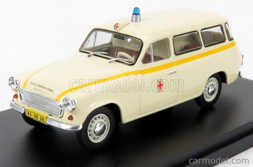 Abrex - Skoda 1202 Munz Brno Ambulance 1964 Blue White