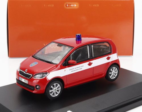 ABREX - SKODA CITIGO 5-DOORS HZS FIRE ENGINE 1999 RED WHITE