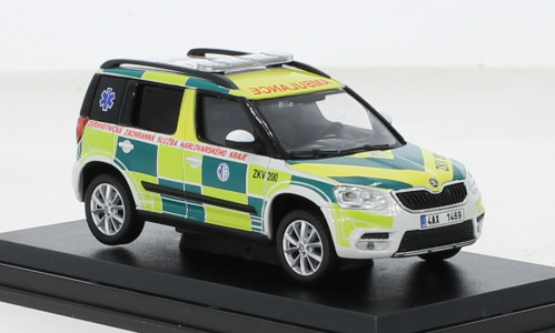 Abrex - Skoda Yeti FL, 2013, ZZS Karlovarskeho Kraje 200, 1:43