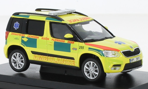 Abrex - Skoda Yeti FL, 2013, ZZS Plzenskeho Kraje 255, 1:43