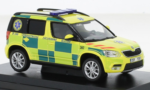 Abrex - Skoda Yeti FL, 2013, ZZS Stredoceskeho Kraje 360, 1:43