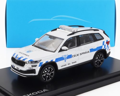 ABREX - SKODA KODIAK FL CELNI SPRAVA POLICE 2021 WHITE BLUE