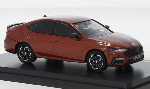 Abrex - Skoda Octavia IV RS, dunkelorange, 2020, 1:43