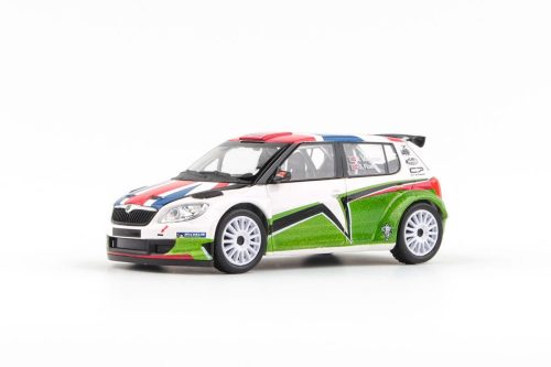 ABREX - 1:43 Skoda Fabia II FL S2000 (2010) - Skoda UK "Mikkelsen" Design 2011 - ABREX