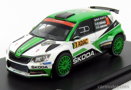 Abrex - Skoda Fabia Iii R5 N 31 Rally Deutschland 2015 J.Andersson - P.Tideman Green White