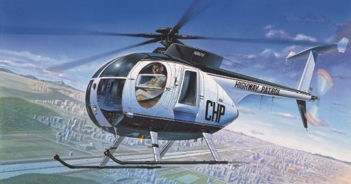 Academy -  Academy 12249 - HUGHES 500D POLICE HELICOPTER (1:48)