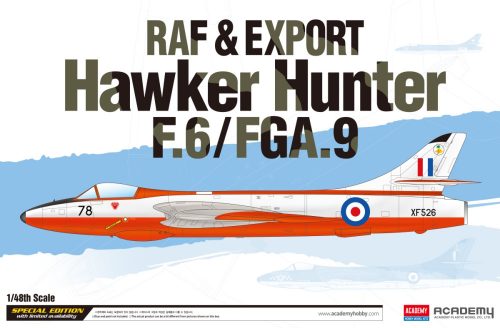 Academy -  Academy 12312 - RAF Export Hawker Hunter F.6/FGA.9 (1:48)