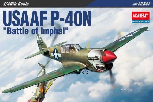 Academy - Plastikový model letadla 1/48 USAAF P-40N „Battle of Imphal“ - Academy