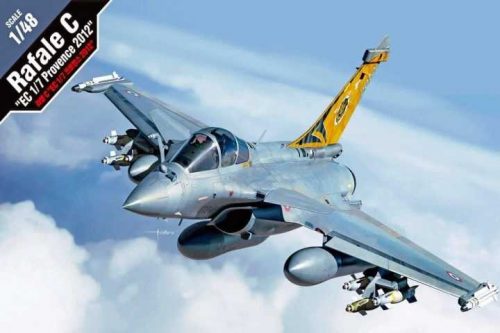 Academy - Model Kit letadlo 12346 - RAFALE C "EC 1/7 PROVENCE 2012" (1:48)