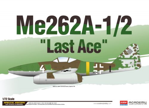 Academy -  Academy 12542 - Me262A-1/2 "Last Ace" LE: (1:72)