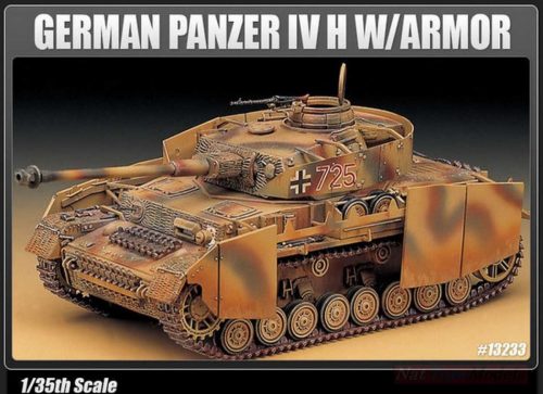 Academy -  Academy 13233 - GERMAN PANZER IV H W/ARMOR (1:35)