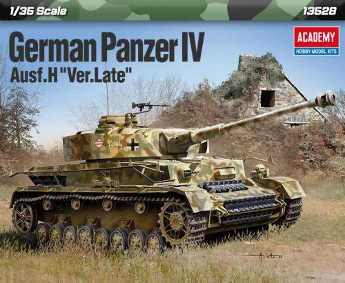 Academy - Model Kit tank 13528 - German Panzer IV Ausf.H "Ver.Late" (1:35)