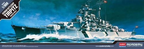 Academy -  Academy 14219 - BATTLESHIP TIRPITZ (STATIC) (1:800)