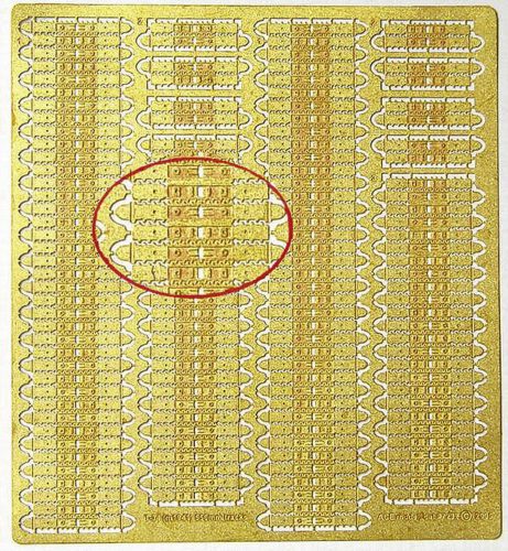 ACE - PE-Tracks for T-34 Mod.1941 (550mm wide) für Dragon/Unimodel Bausatz