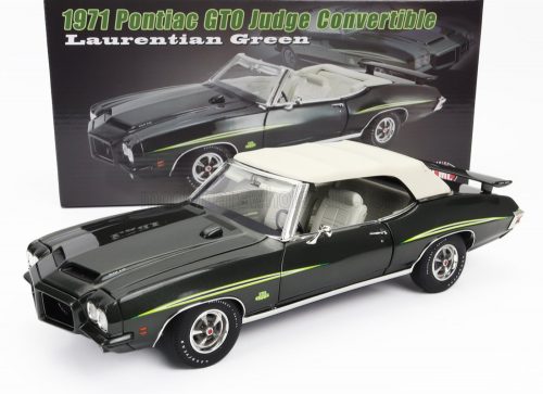 Acmemodels - PONTIAC GTO JUDGE CABRIOLET 1971 LAURENTIAN GREEN