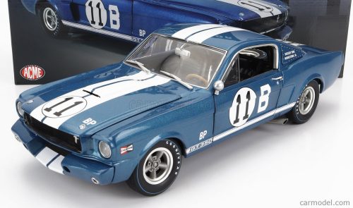 Acme-Models - Ford Usa Mustang Gt350R N 11B Racing Coupe 1965 Mark Donohue Blue White