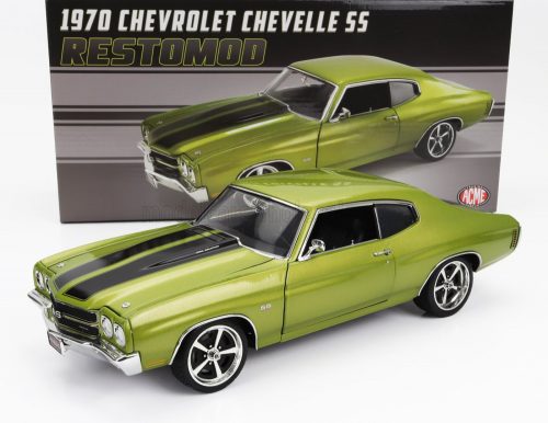 Acmemodels - CHEVROLET CHEVELLE SS COUPE RESTOMOD 1970 GREEN MET