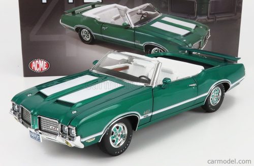 Acme-Models - Oldsmobile 442 W-30 Cabriolet 1972 Green Met